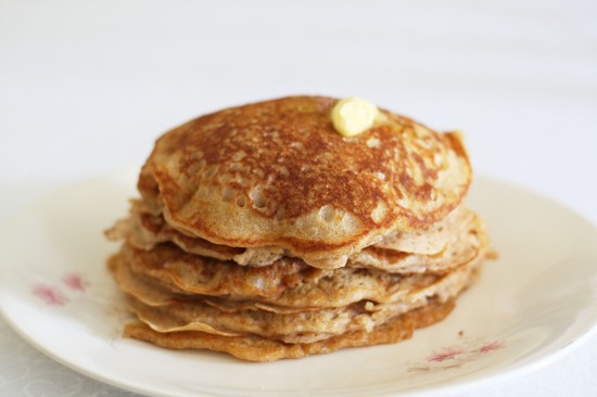 Cinnamon sugar buttermilk pancakes | a splash of vanilla